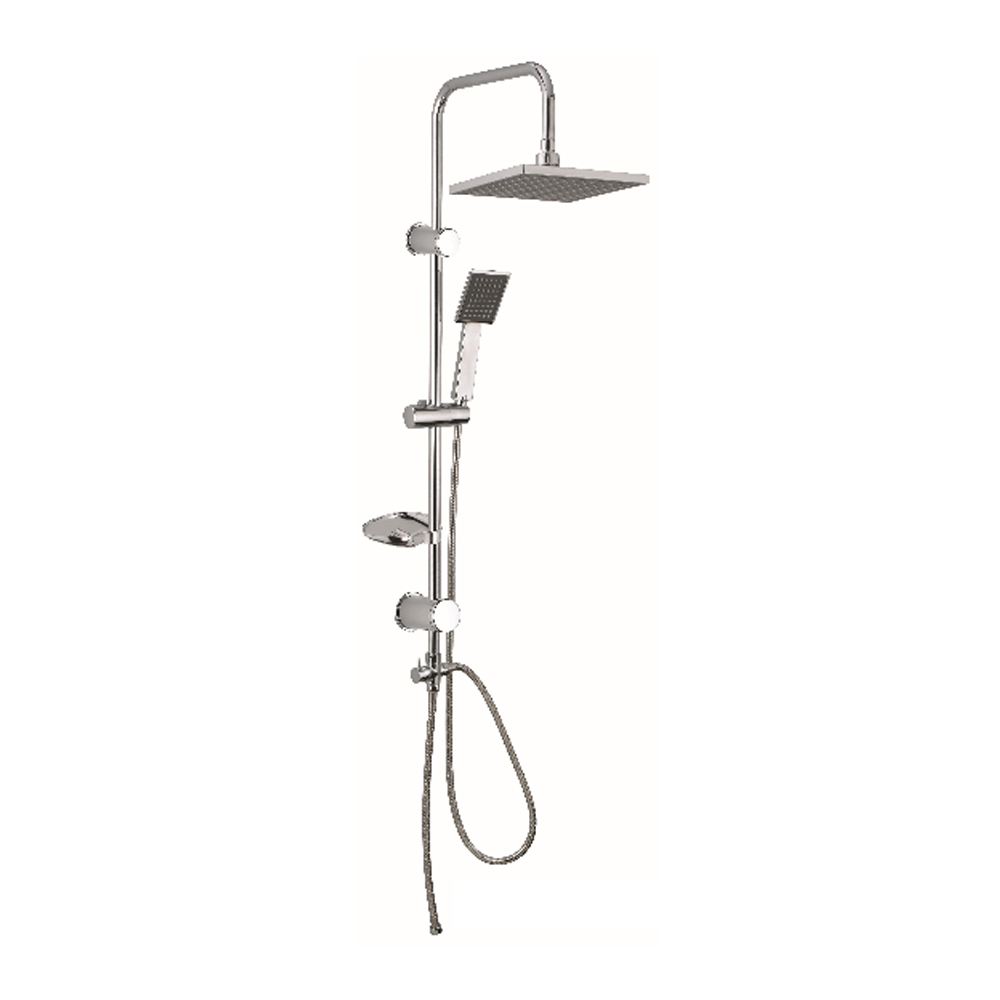 Modern classic square detachable shower set