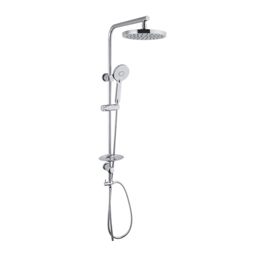 Bathroom wall mounted stainless steel shower set