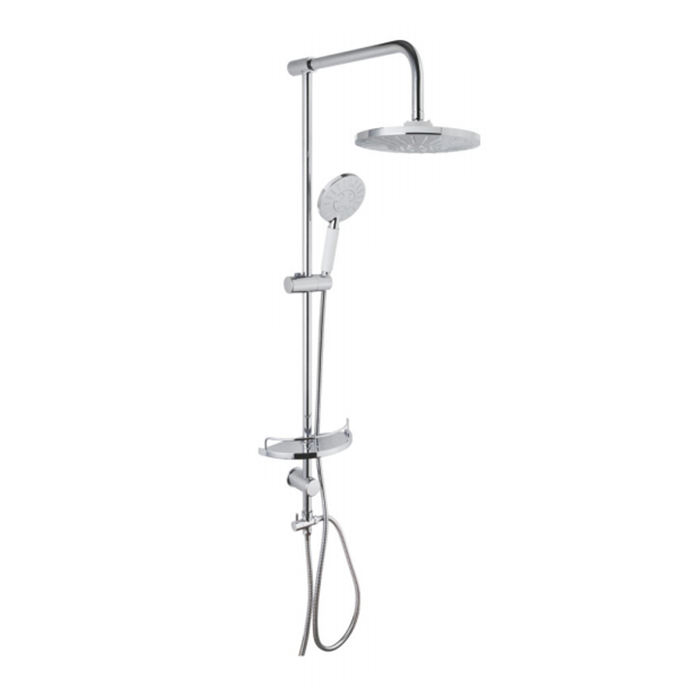 Bathroom high pressure adjustable shower set