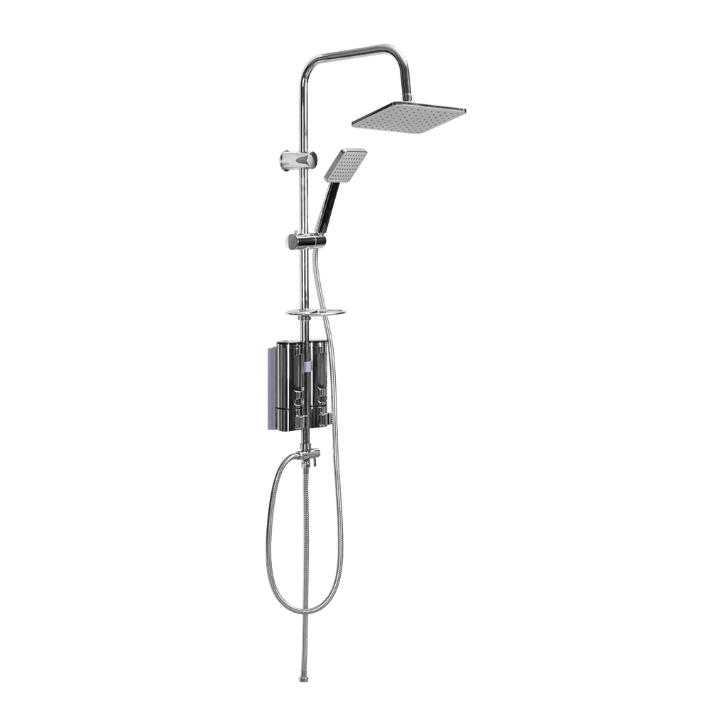 Bathroom stainless steel slidingbar shower hose hand shower