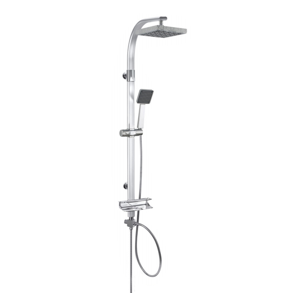 Classic high pressure stainless steel shower set