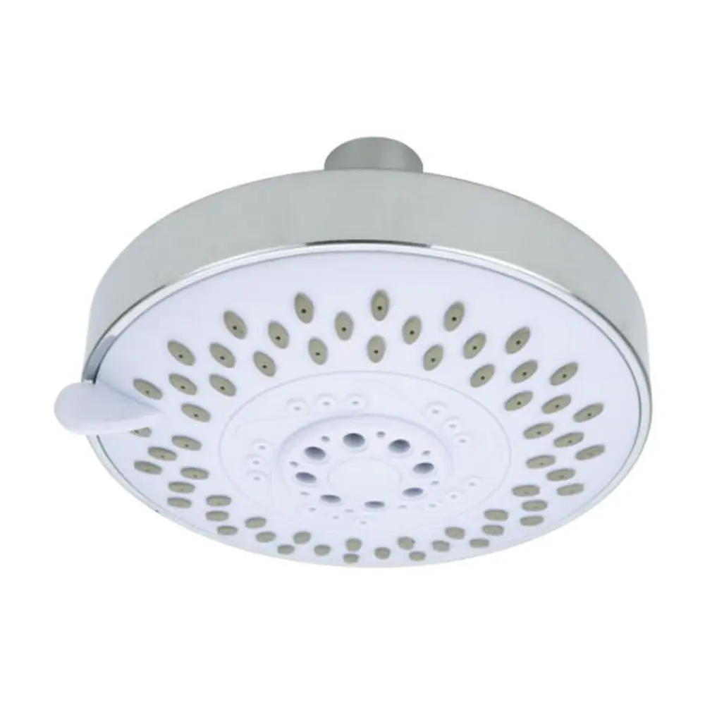 ABS plastic shower head rain shower 5 functions bathroom showerhead