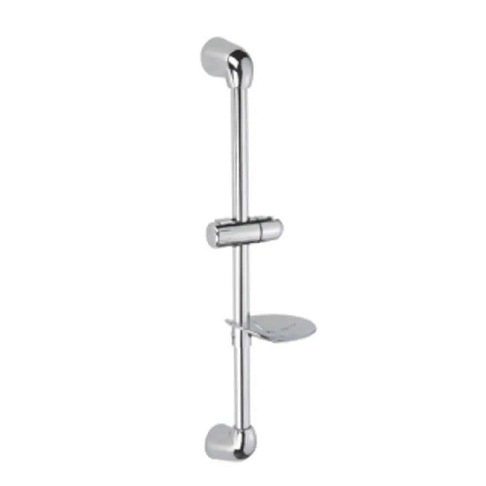 Single Pole Bathroom Shower with Modern Bracket