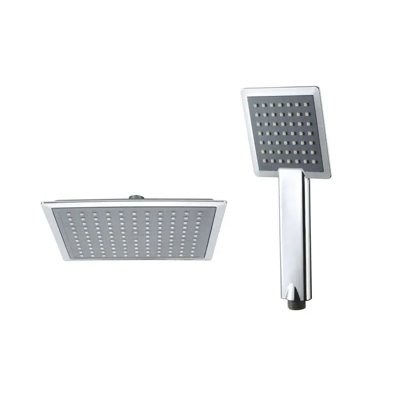 Square Watermark Shower Bathroom Overhead Shower Head
