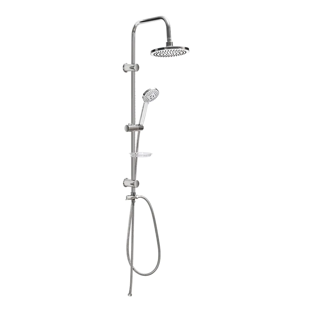 Shower Set Shower Handshower Slide Bar Wall Mount Bathtub