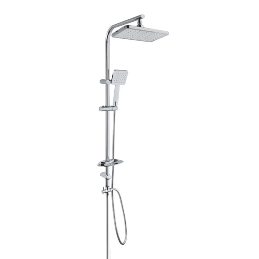 High pressure plastic detachable shower set