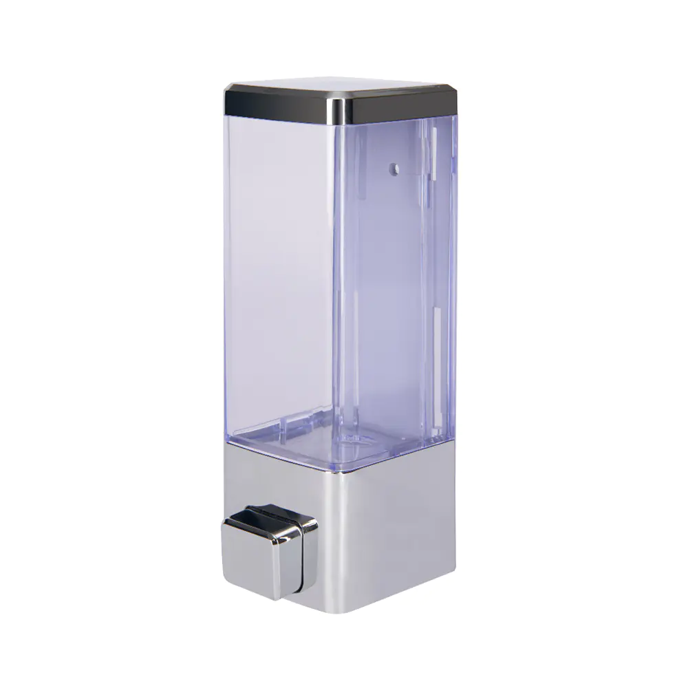 Plastic hand soap dispenser square  mounting soap dispenser